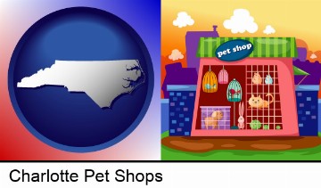 a pet shop in Charlotte, NC