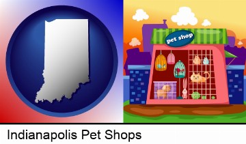 a pet shop in Indianapolis, IN