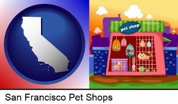 a pet shop in San Francisco, CA