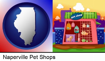 a pet shop in Naperville, IL